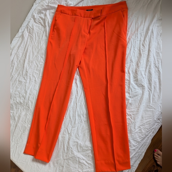 2/$15Worthington Orange Tailored Trousers with Straight Leg - Picture 4 of 9